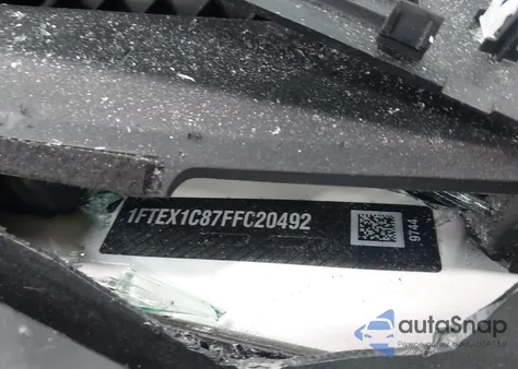 2015 Ford F-150 Xlt from USA, damaged, VIN 1FTEX1C87FKD24973